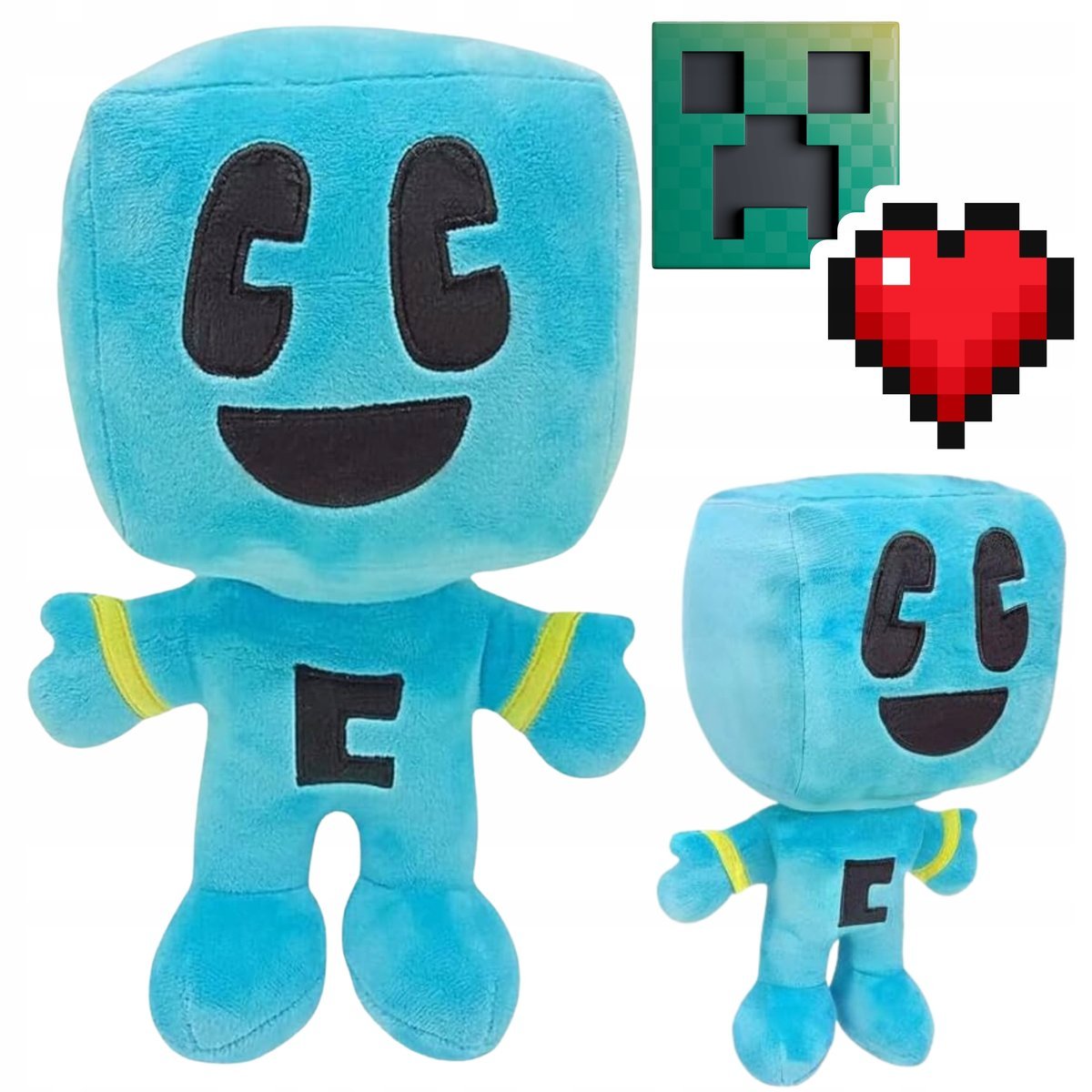 MASKOTKA PLUSZAK PRZYTULANKA MINECRAFT CREEPER ZABAWKA PLUSZOWA DLA DZIECI