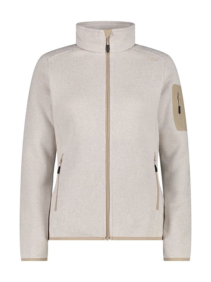 CMP Kurtka polarowa w kolorze beżowym