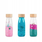 Zabawki interaktywne dla dzieci - Petit Boum, Zestaw 3 Butelek zabawek sensorycznych KOLOROWA FANTAZJA - miniaturka - grafika 1