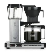 Ekspresy do kawy - Moccamaster KBG 741 Select Silver Brushed 53979 - miniaturka - grafika 1