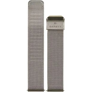 Garett srebrna stalowa bransoleta do smartwatcha 18 mm 5904238486429 - Akcesoria do zegarków - miniaturka - grafika 1