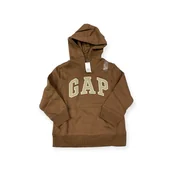Bluzy dla chłopców - Brązowa bluza chłopięca GAP S 6-7lat - miniaturka - grafika 1