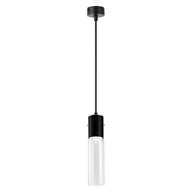 Lampy sufitowe - Ricky lampa wisząca 1xGU10 czarna ML1088 - miniaturka - grafika 1