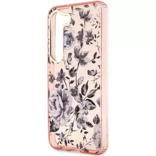 Etui Guess GUHCS23SHCFWSP do Samsung Galaxy S23 S911 różowy/pink hardcase Flower Collection - Etui i futerały do telefonów - miniaturka - grafika 6