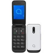 Telefony komórkowe - Alcatel 2057D Dual Sim Biały - miniaturka - grafika 1