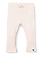 Legginsy - United Colors of Benetton Legginsy dziecięce, różowe paski 911, 56 cm - miniaturka - grafika 1
