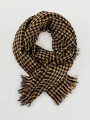 Apaszki i szaliki damskie - Szalik w kratkę - miniaturka - grafika 1