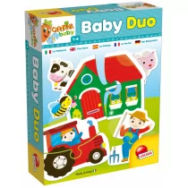 Lisciani Carotina Baby Duo Farm - Układanki dla dzieci - miniaturka - grafika 3