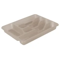 Akcesoria do sztućców - Domotti SOLA WKŁAD NA SZTUĆCE 26 X 33 CM TWORZYWO SZTUCZNE SZARY 698543 698543 - miniaturka - grafika 1