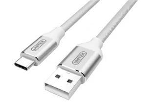 Unitek Premium przewód USB-USB TypC 2.0 Silver Y-C4025ASL - Kable komputerowe i do monitorów - miniaturka - grafika 1