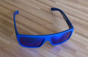 Okulary  Neon Ride (yellow fluo/blue) - Okulary sportowe - miniaturka - grafika 3