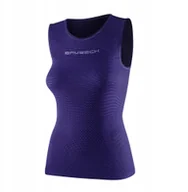 Kurtki i kamizelki sportowe damskie - TA1055W Bezrękawnik damski 3D PRO fioletowy M - miniaturka - grafika 1