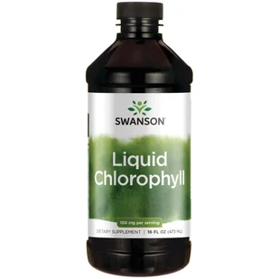 Swanson Chlorofil Płyn - Suplementy naturalne - miniaturka - grafika 1