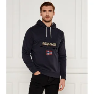 Napapijri Bluza Burgee Regular Fit - Bluzy męskie - miniaturka - grafika 1