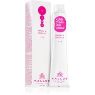 Farby do włosów i szampony koloryzujące - Kallos Cosmetics Farba Cream 5.0 Light Brown 100 ml - miniaturka - grafika 1
