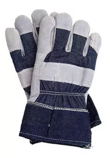 Rękawice SKÓRA BYDLĘCA, DWOINA, JEANS RB - Rękawice robocze - miniaturka - grafika 1