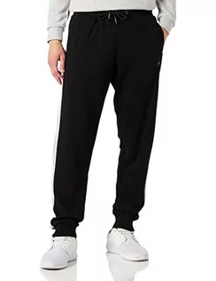 Spodenki męskie - FILA Męskie spodnie dresowe, czarno-jasnoszary melanż, rozmiar XS, Czarno-light Grey Melange, XS - grafika 1
