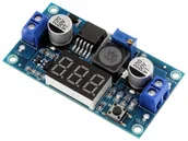 Pozostałe akcesoria sieciowe - Przetwornica DC Step-Down LM2596 woltomierz LED 3A - miniaturka - grafika 1