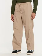 Spodnie męskie - Jack&Jones Spodnie materiałowe Parachute 12260931 Beżowy Loose Fit - miniaturka - grafika 1