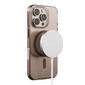 Etui i futerały do telefonów - Crong Clear MAG Pro - Etui iPhone 15 Pro MagSafe (pustynny) - miniaturka - grafika 1