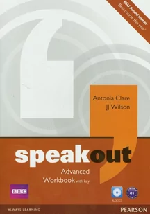 Speakout Advanced WB with Key+CD - Antonia Clare, Wilson JJ - Książki do nauki języka angielskiego - miniaturka - grafika 1