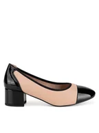 Czółenka - Clara Barson Czółenka WS24030-01 Beżowy - miniaturka - grafika 1