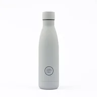Zestawy naczyń dla dzieci - Cool Bottles Butelka termiczna 500 ml Triple cool Pastel Grey - miniaturka - grafika 1