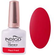 Lakiery hybrydowe - Indigo lakier hybrydowy gel polish Red Fred 7ml - miniaturka - grafika 1