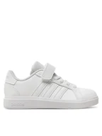 Buty dla dziewczynek - adidas Sneakersy Grand Court 2.0 El C IH5531 Biały - miniaturka - grafika 1
