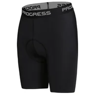 Spodnie sportowe męskie - Spodenki rowerowe Progress Basica Rozmiar: S / Kolor: czarny - miniaturka - grafika 1