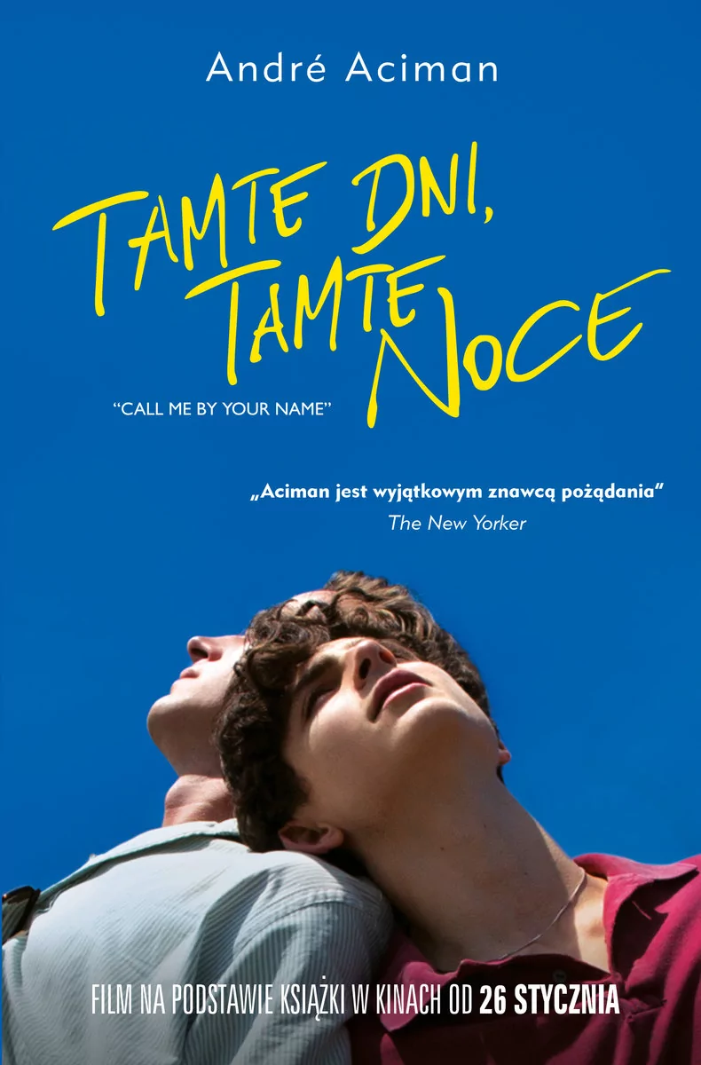 TAMTE DNI TAMTE NOCE André Aciman