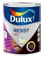 Farby wewnętrzne - Emalia Dulux Resist Satin Clear 0,84 l - miniaturka - grafika 1