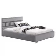 Łóżka - Łóżko tapicerowane 120x200 GENZO z pojemnikiem na pościel kolor do wyboru [P] - miniaturka - grafika 1
