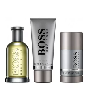 Hugo Boss Bottled 100ml woda toaletowa+100ml żel do kąpieli+75g deo stick - Wody i perfumy damskie - miniaturka - grafika 1