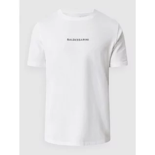 Koszulki męskie - T-shirt z logo - Baldessarini - grafika 1