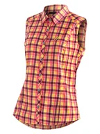 Koszulki i topy damskie - Maier Sports Koszula funkcyjna "Paloma" w kolorze żółto-czerwono-fioletowym - miniaturka - grafika 1