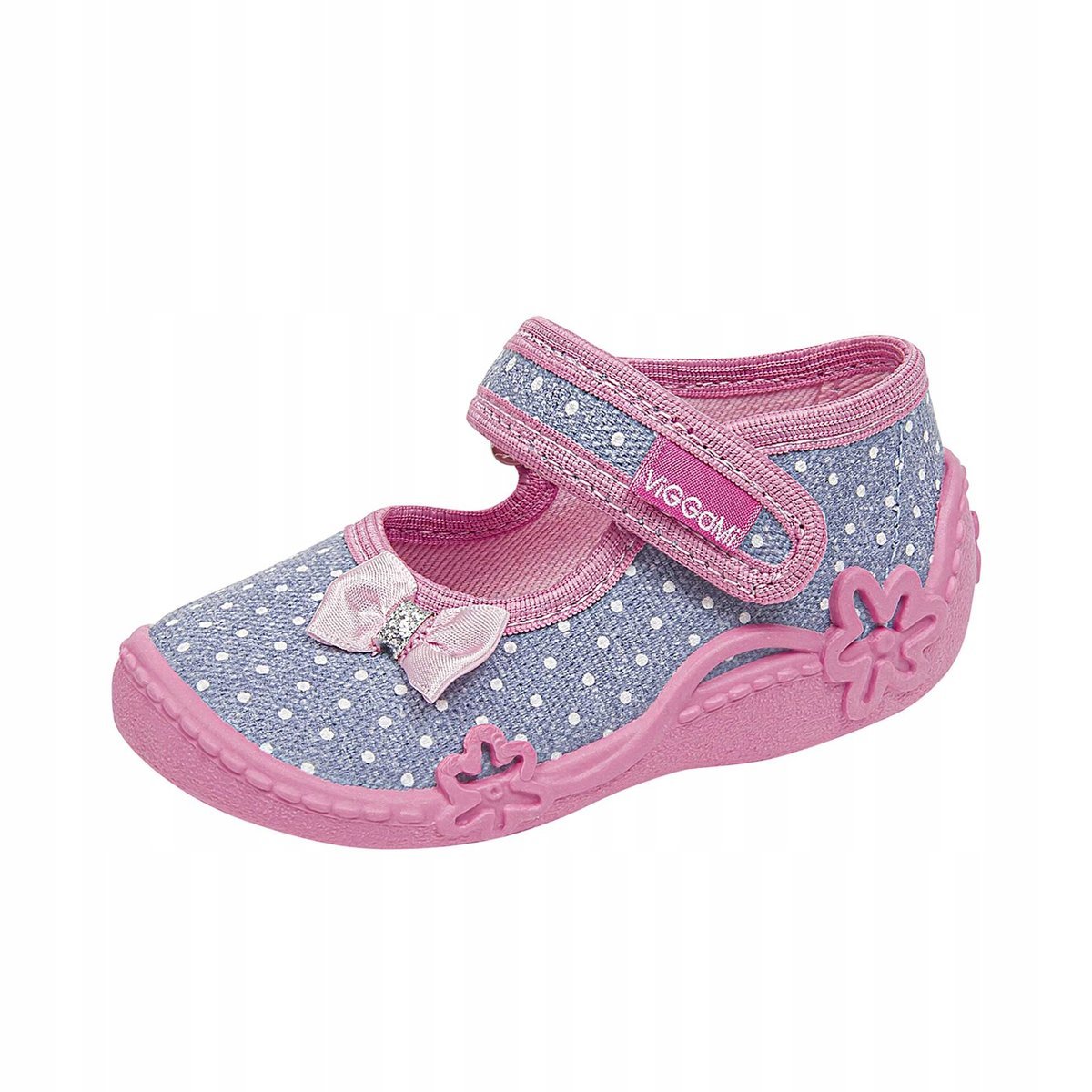 VIGGAMI DZIEWCZĘCE KAPCIE W KROPKI KLASYCZNE 19 JOJ