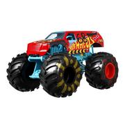 Samochody i pojazdy dla dzieci - Hot Wheels, Monster Trucks, pojazd Dem Derby 1:24 - miniaturka - grafika 1