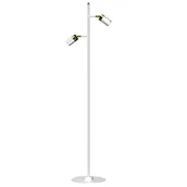 Lampy stojące - Milagro Lampa podłogowa JOKER WHITE/GOLD 1xGU10 MLP7537 - miniaturka - grafika 1