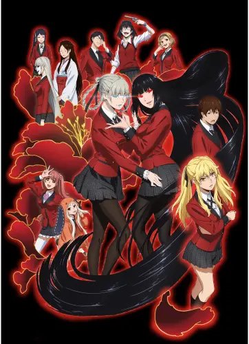 Plakat Anime Manga Kakegurui kkg_001 A3 (custom)