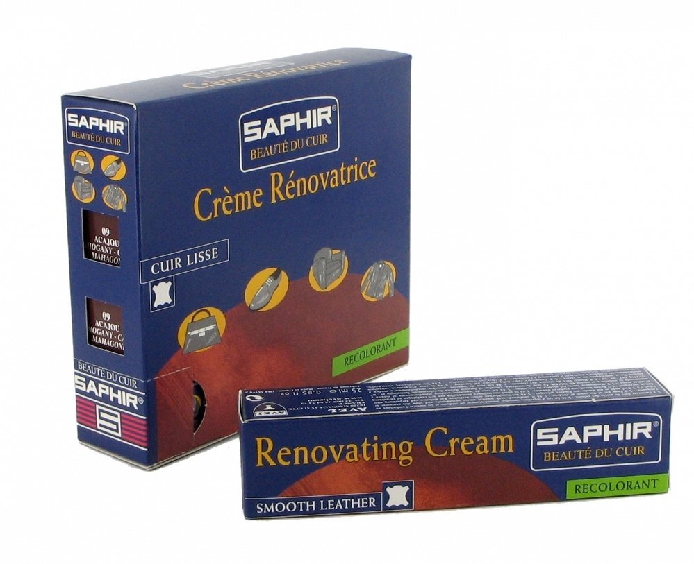 Krem Do Renowacji Skór Renovating Cream Saphir 25 Ml Złamana Biel 63