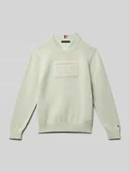 Swetry dla chłopców - Sweter z dzianiny o kroju regular fit z czystej bawełny model ‘TOMMY’ - miniaturka - grafika 1