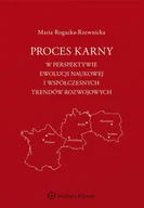 E-booki - prawo - Proces karny w perspektywie ewolucji naukowej i współczesnych trendów rozwojowych - miniaturka - grafika 1