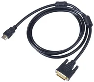 Kable - Akyga AK-AV-13 HDMI / DVI 24+1 pin 3.0m - miniaturka - grafika 1