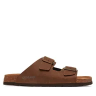 Klapki i japonki męskie - Klapki Grünland Bobo CB0974 Brązowy - miniaturka - grafika 1