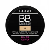 Pudry do twarzy - Gosh BB Powder prasowany puder 06 WARM BEIGE - miniaturka - grafika 1