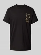 Koszulki męskie - T-shirt z nadrukiem z logo - miniaturka - grafika 1