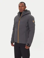 Kurtki narciarskie - Rossignol Kurtka narciarska RLMMJ05 Szary Regular Fit - miniaturka - grafika 1