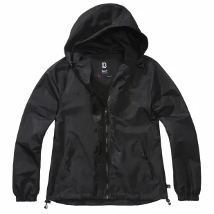 Kurtka damska BRANDIT Summer Windbreaker Frontzip Black RATY 0% | PayPo | GRATIS WYSYŁKA | ZWROT DO 100 DNI - Odzież taktyczna i umundurowanie - miniaturka - grafika 1