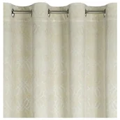 Zasłony - Zasłona 140 x 250 Dekoracyjna Velvet Areta Kremowy - miniaturka - grafika 1